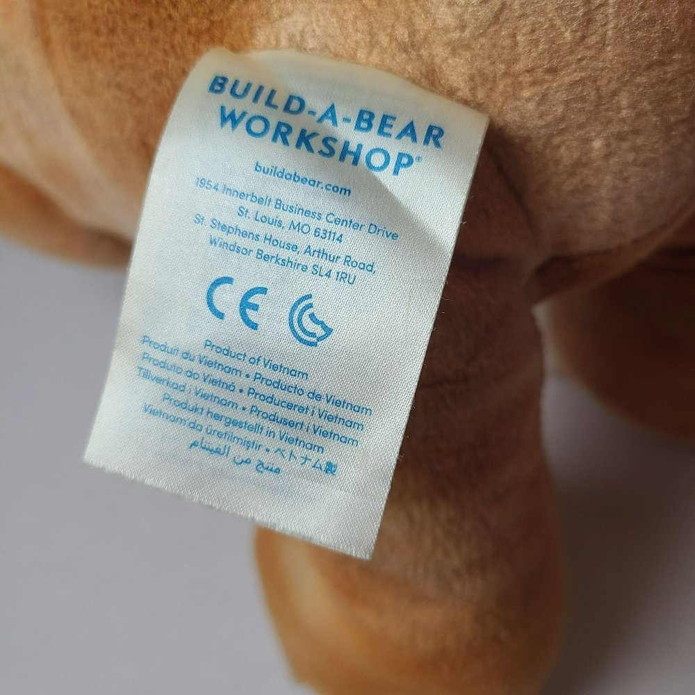 Build A Bear Workshop BAB Triceratops Brown Plush Dinosaur 14” Stuffed Animal - Picture 7 of 8